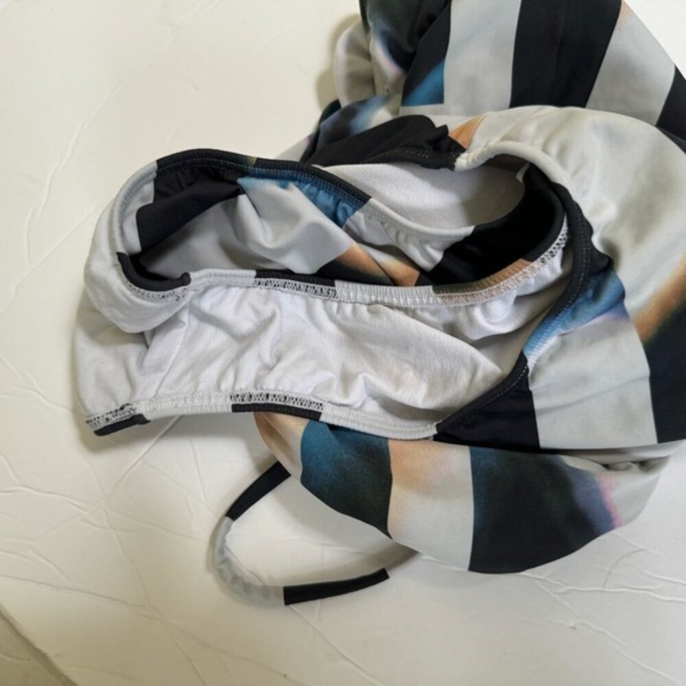 Lenny Niemeyer Luxury Print Halter Removable 1 Piece Swimsuit Adjustable Strap - Picture 9 of 15